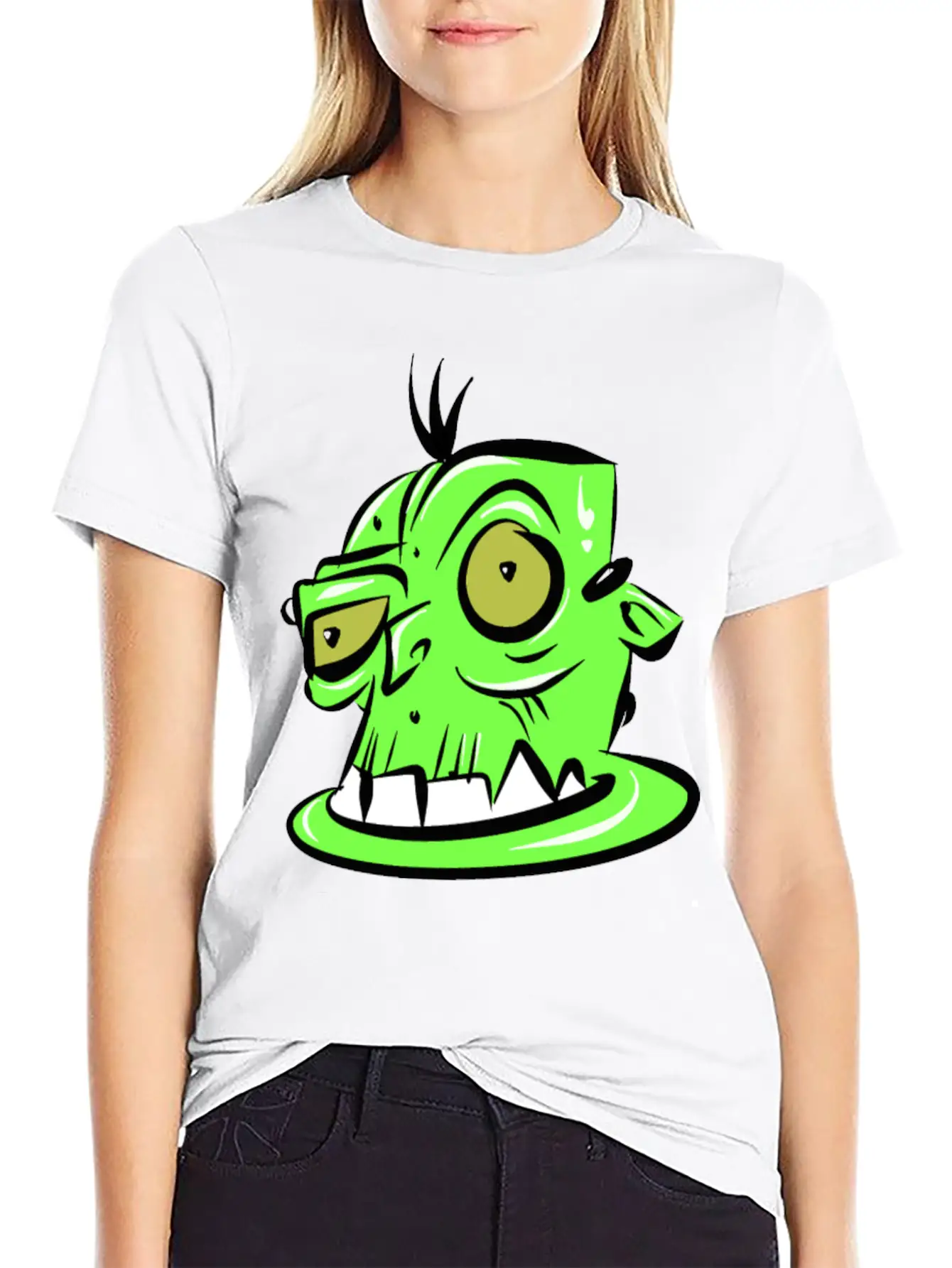 Horror Drawing Timeless Short Sleeve Tee – Comfy And Minimalist Design