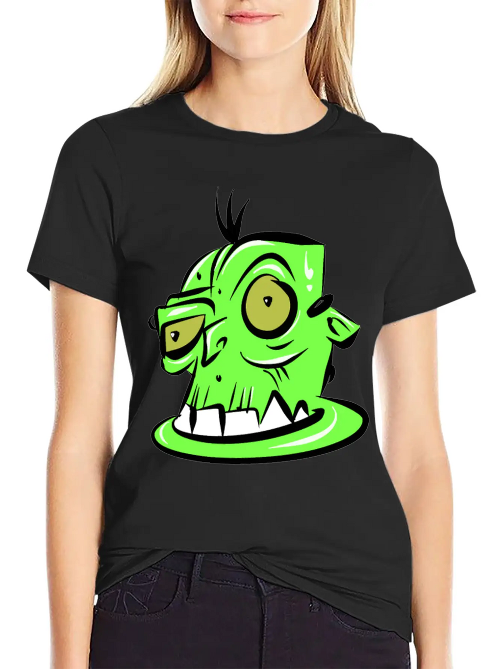 Horror Drawing Timeless Short Sleeve Tee – Comfy And Minimalist Design