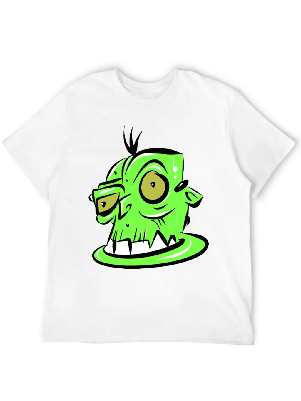 Horror Drawing Timeless Short Sleeve Tee – Comfy And Minimalist Design