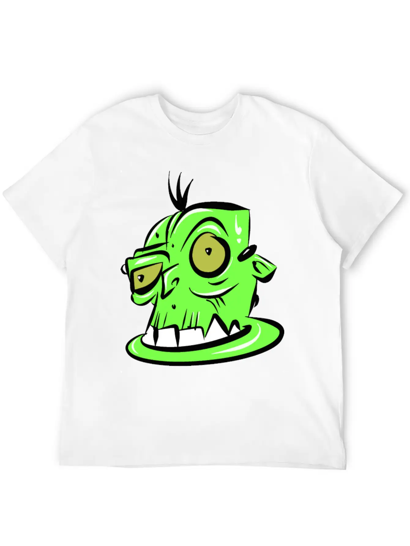 Horror Drawing Timeless Short Sleeve Tee – Comfy And Minimalist Design
