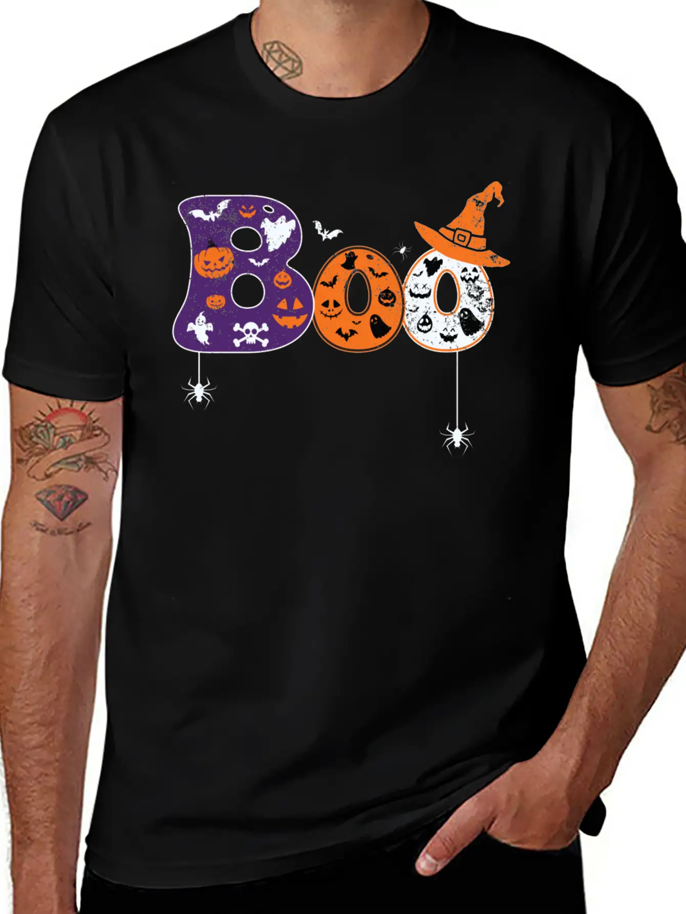 Horror Witch Film Outfit Film Festival Halloween Breathable Soft Cotton T-Shirt – Timeless Casual Look