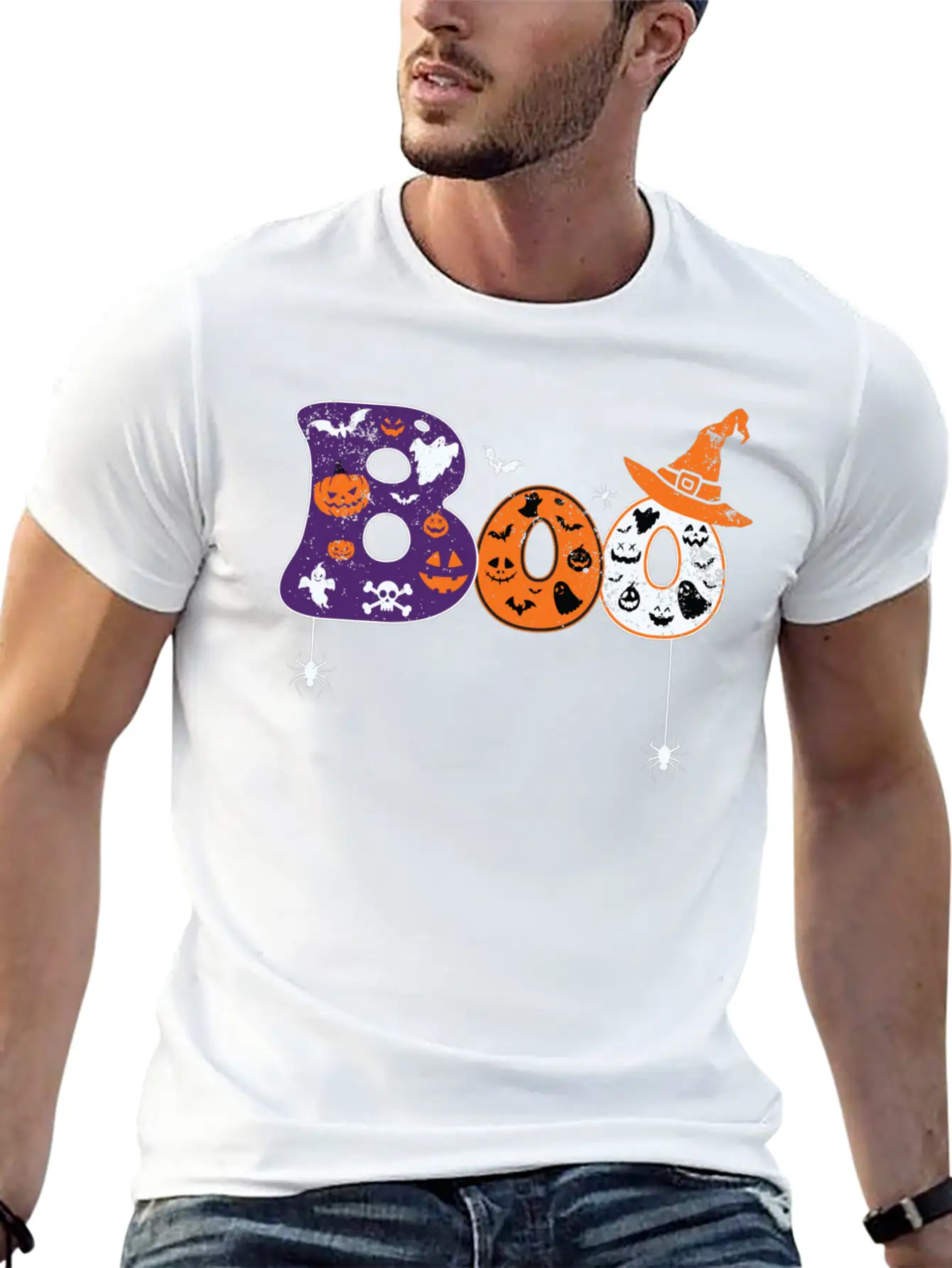 Horror Witch Film Outfit Film Festival Halloween Breathable Soft Cotton T-Shirt – Timeless Casual Look