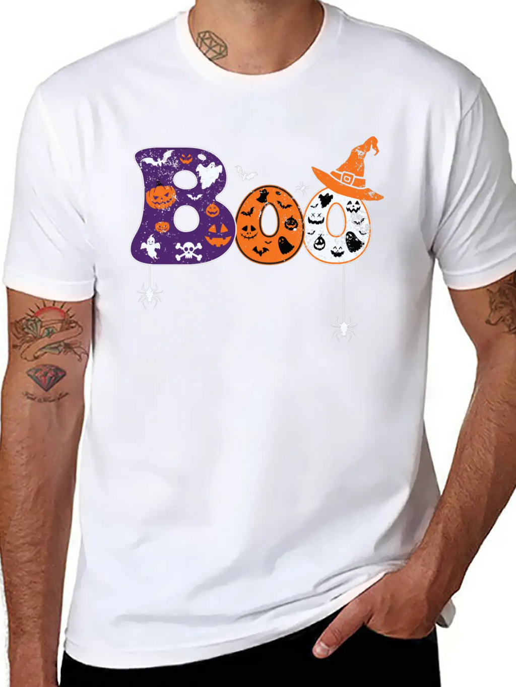 Horror Witch Film Outfit Film Festival Halloween Breathable Soft Cotton T-Shirt – Timeless Casual Look