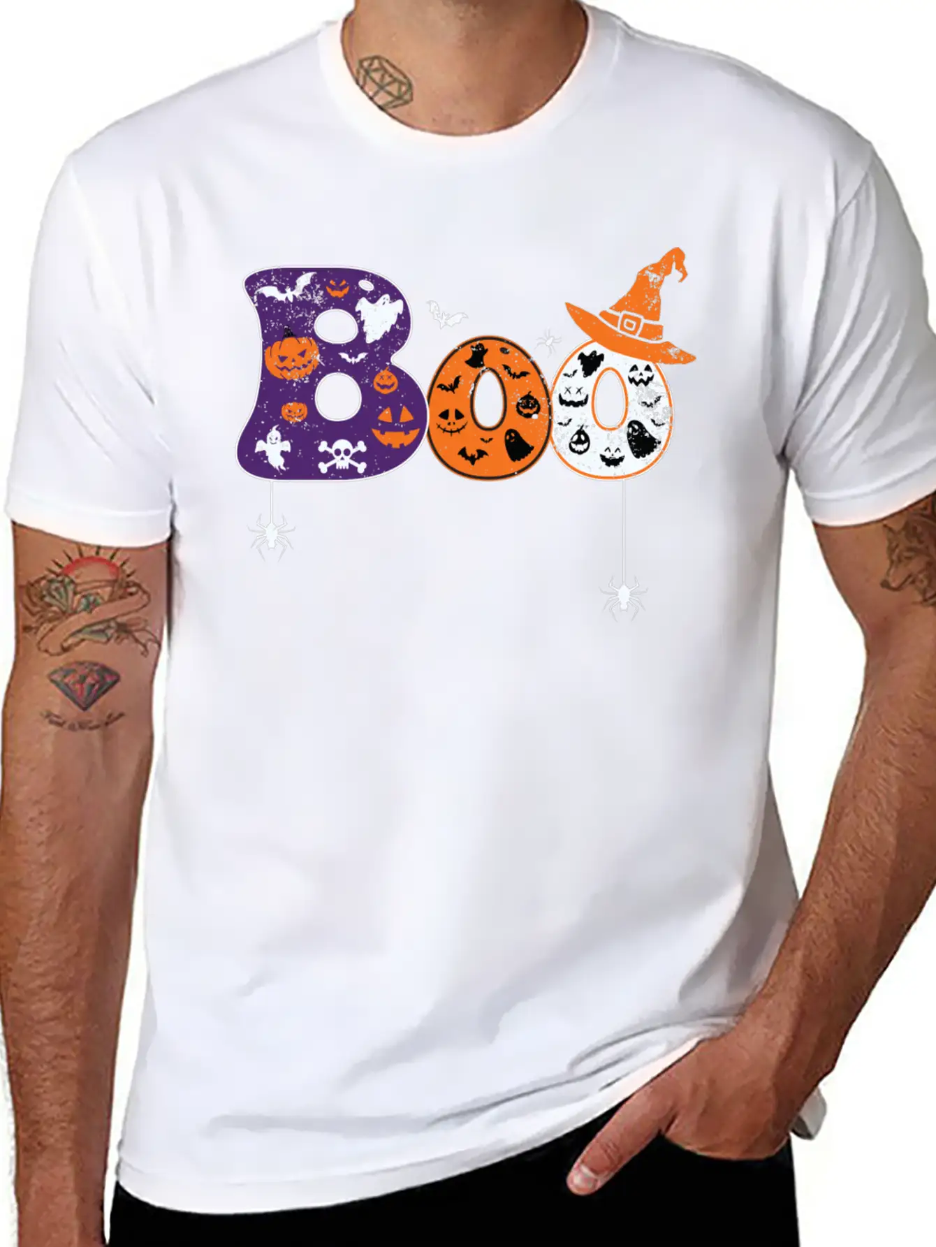 Horror Witch Film Outfit Film Festival Halloween Breathable Soft Cotton T-Shirt – Timeless Casual Look