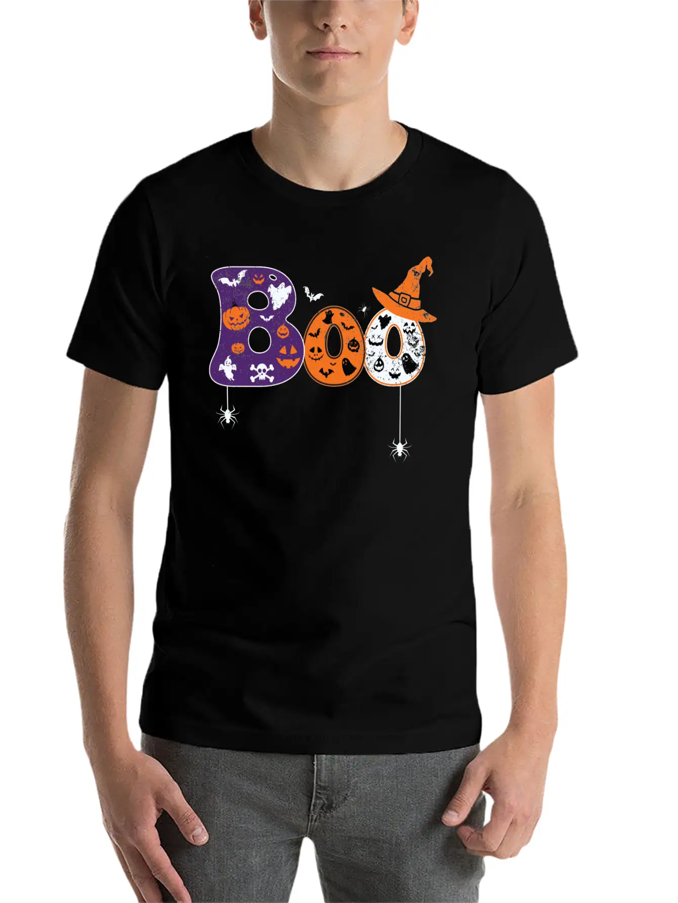 Horror Witch Film Outfit Film Festival Halloween Breathable Soft Cotton T-Shirt – Timeless Casual Look