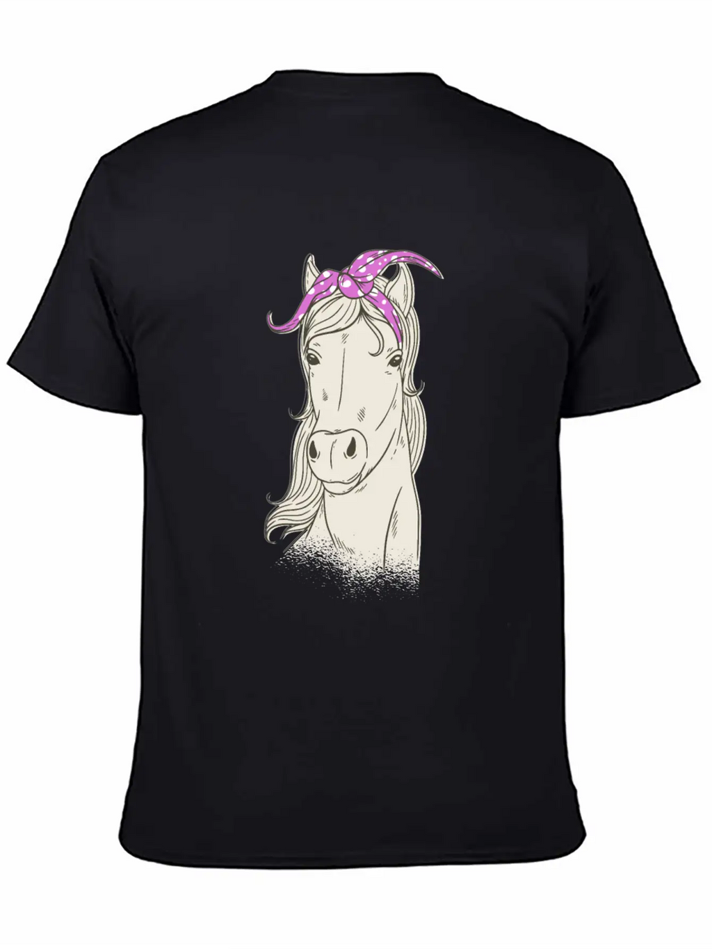 Horse Bandana Horse Riding Love Horses Stylish Everyday T-Shirt – Unisex Basic Cotton Tee