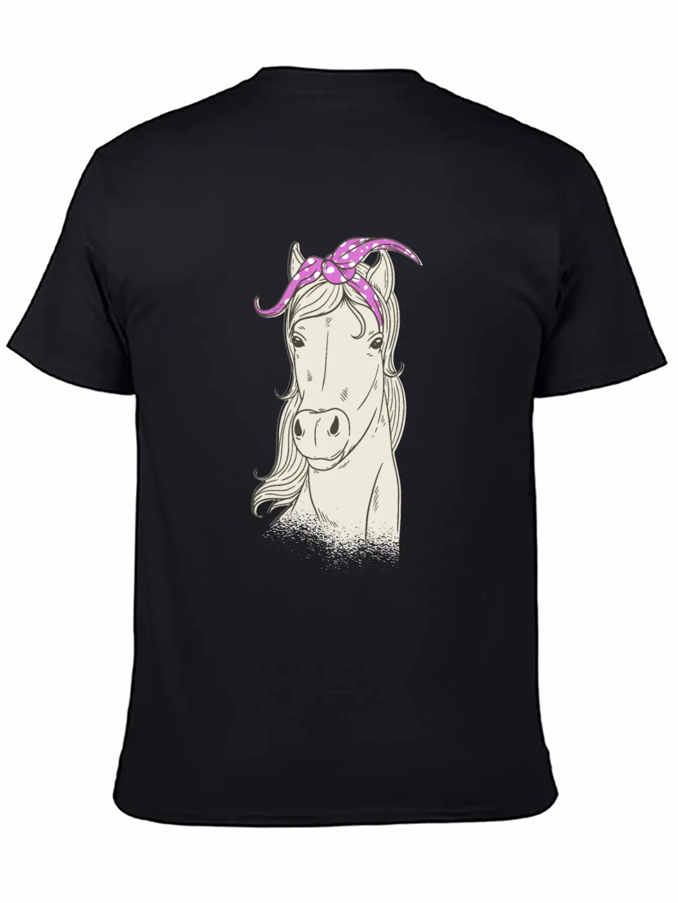 Horse Bandana Horse Riding Love Horses Stylish Everyday T-Shirt – Unisex Basic Cotton Tee