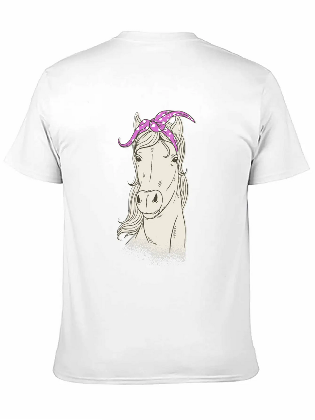 Horse Bandana Horse Riding Love Horses Stylish Everyday T-Shirt – Unisex Basic Cotton Tee