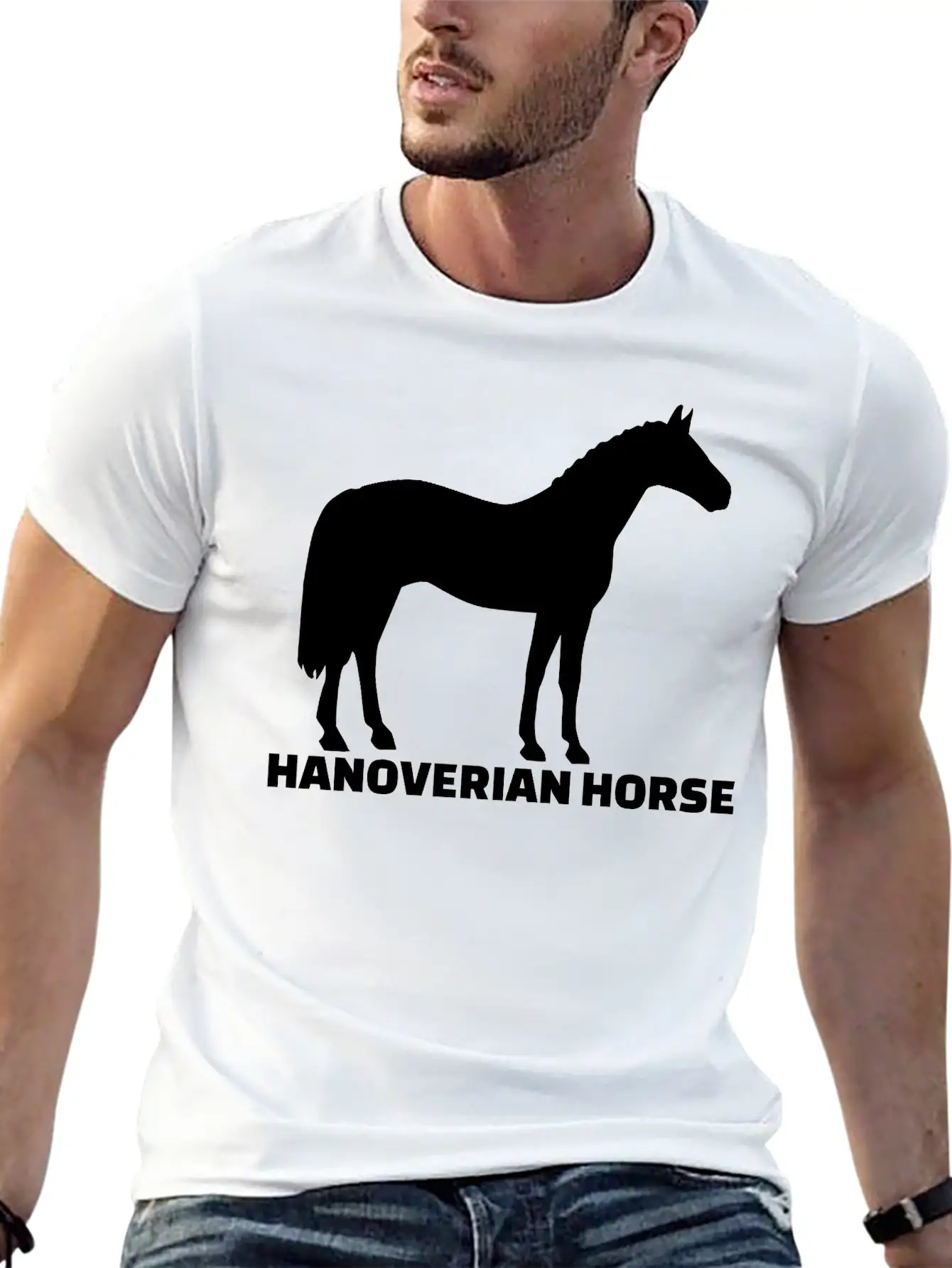 Horse Basic Graphic T-Shirt – Daily Comfort In Soft Cotton