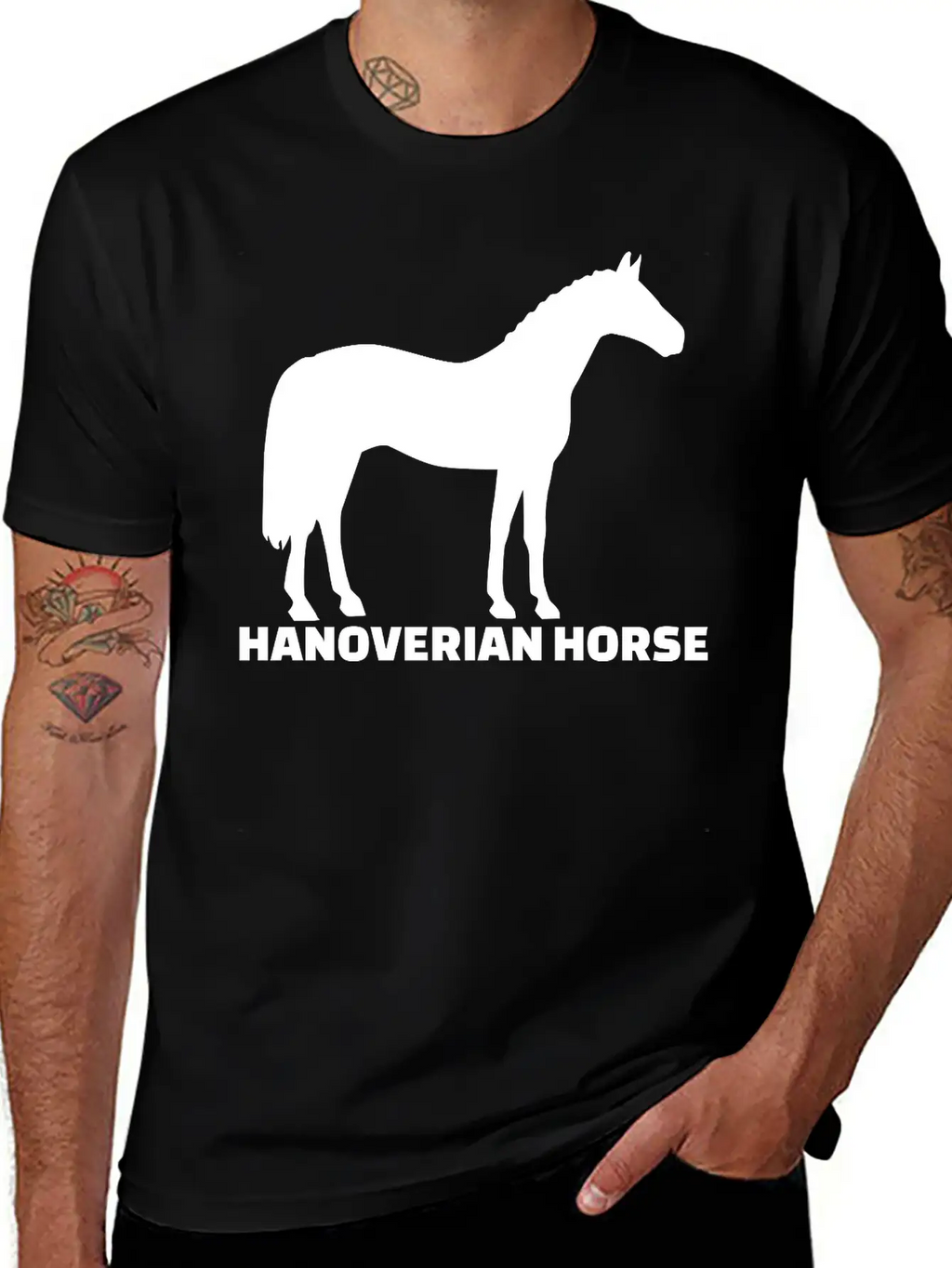Horse Basic Graphic T-Shirt – Daily Comfort In Soft Cotton