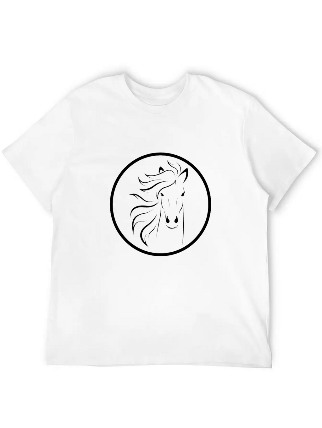 Horse Breathable Graphic T-Shirt – Perfect For Casual Days