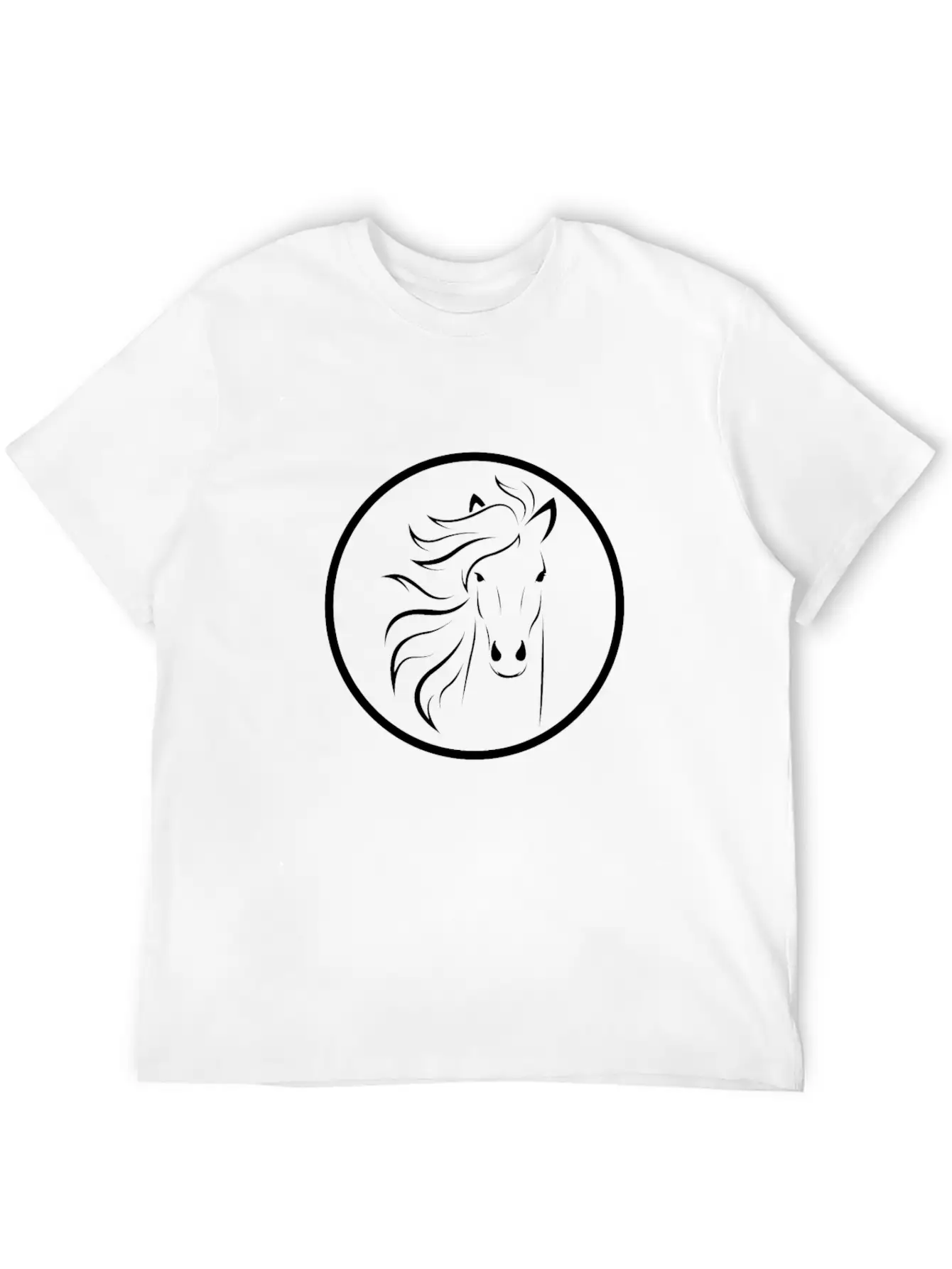 Horse Breathable Graphic T-Shirt – Perfect For Casual Days