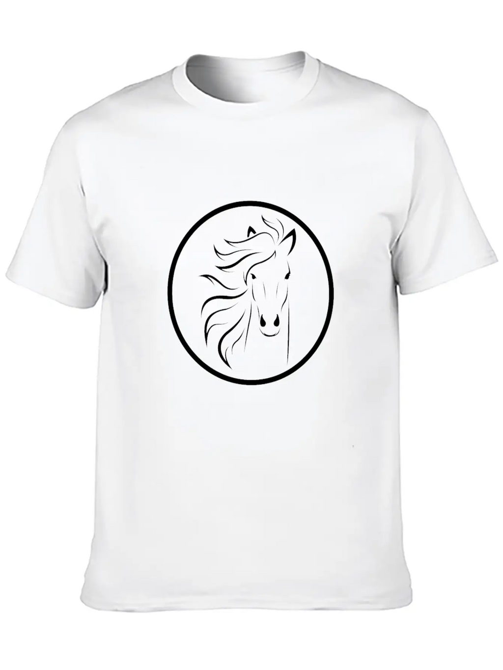 Horse Breathable Graphic T-Shirt – Perfect For Casual Days