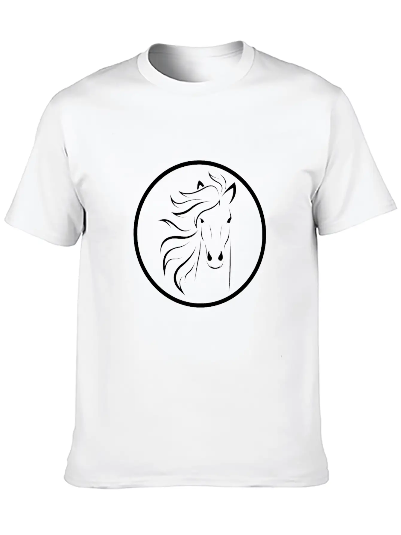 Horse Breathable Graphic T-Shirt – Perfect For Casual Days