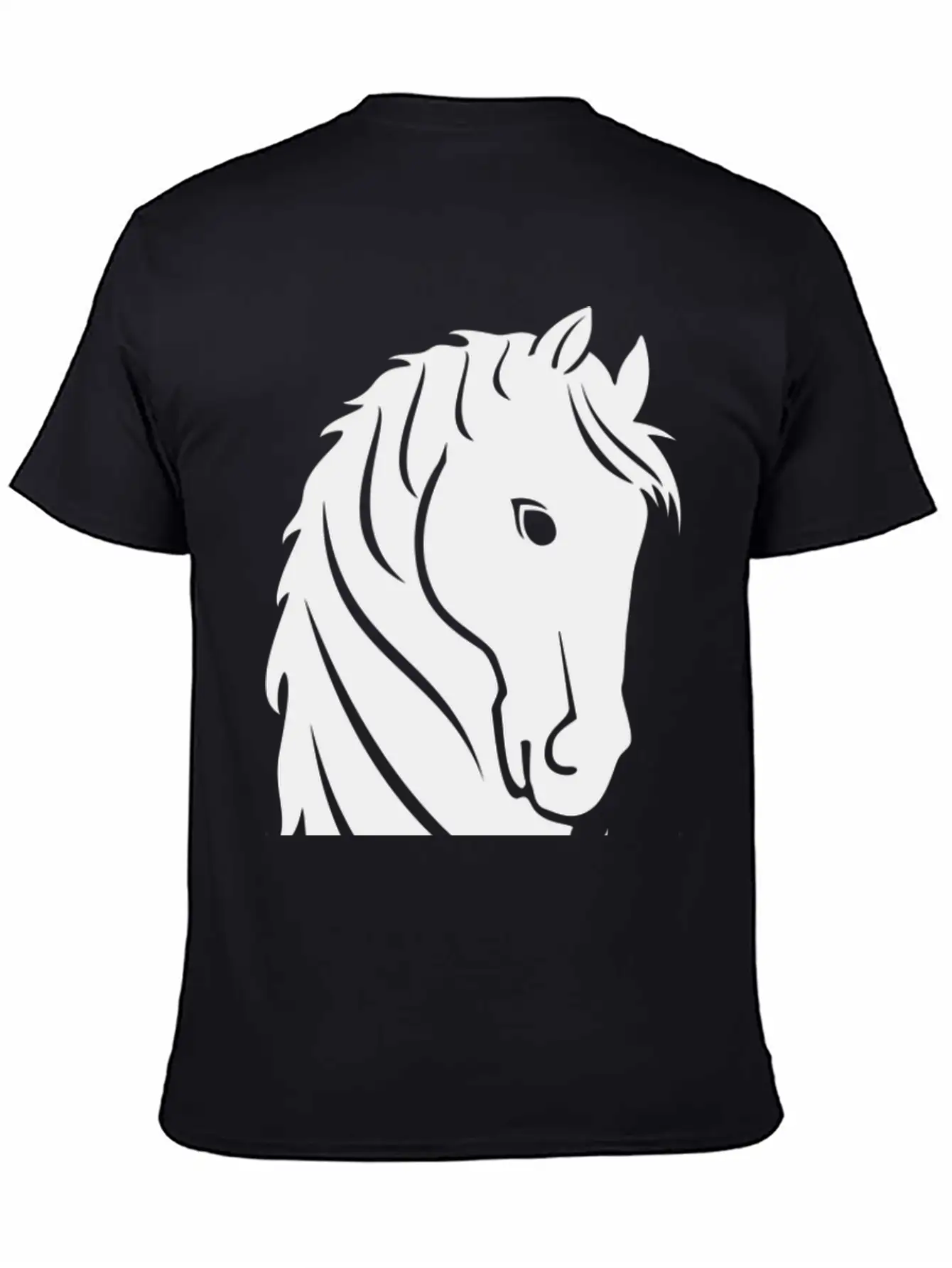 Horse Breathable Soft Cotton T-Shirt – Timeless Casual Look