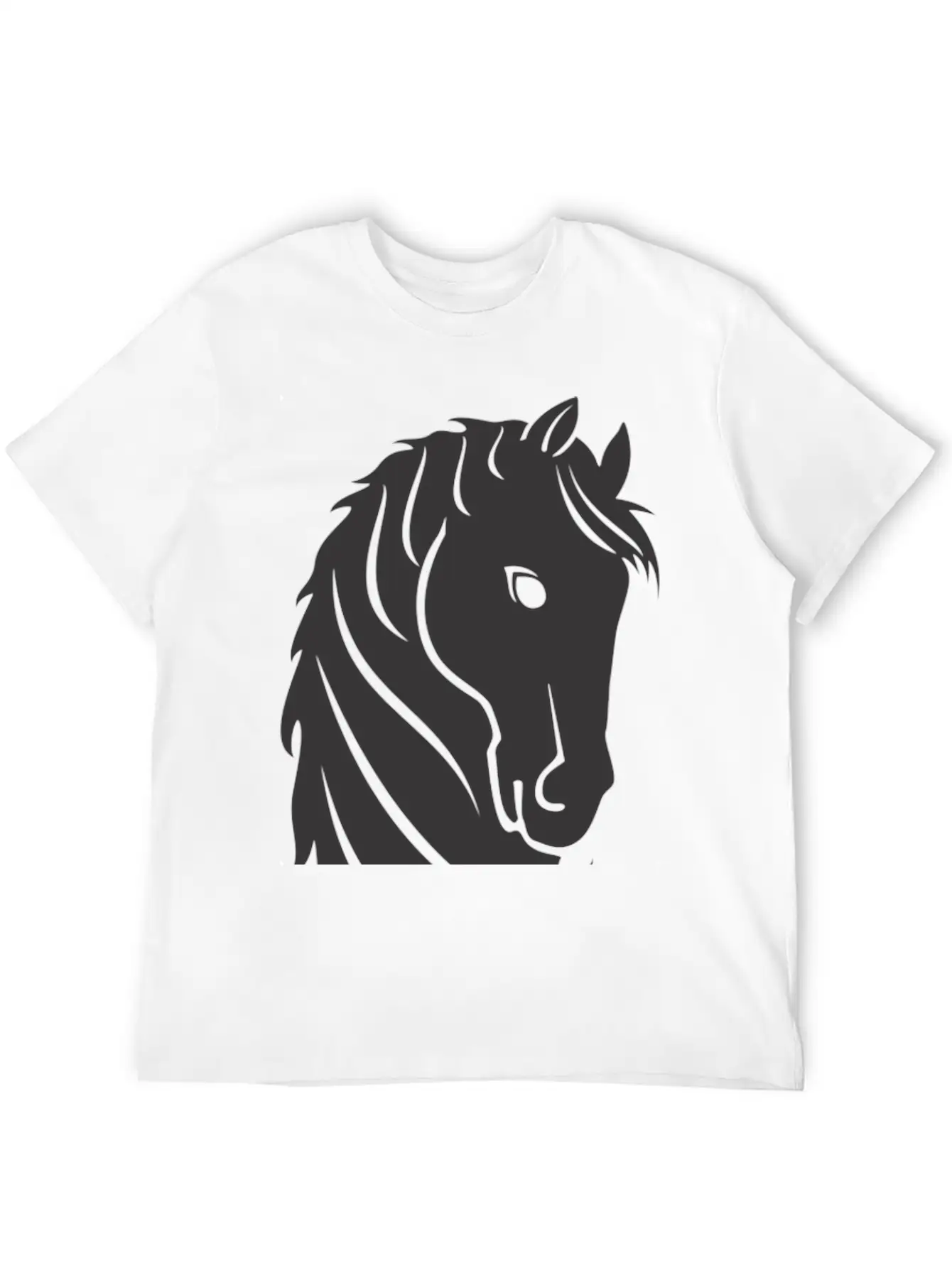 Horse Breathable Soft Cotton T-Shirt – Timeless Casual Look