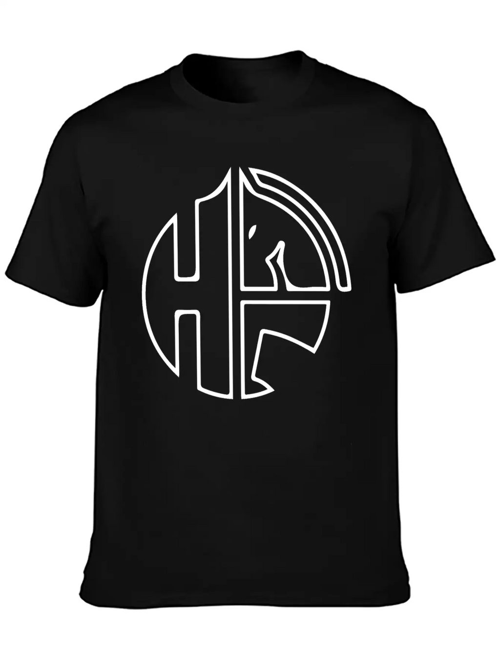 Horse Design With Letter H Classic Cotton Tee – Unisex Comfort For Any Season