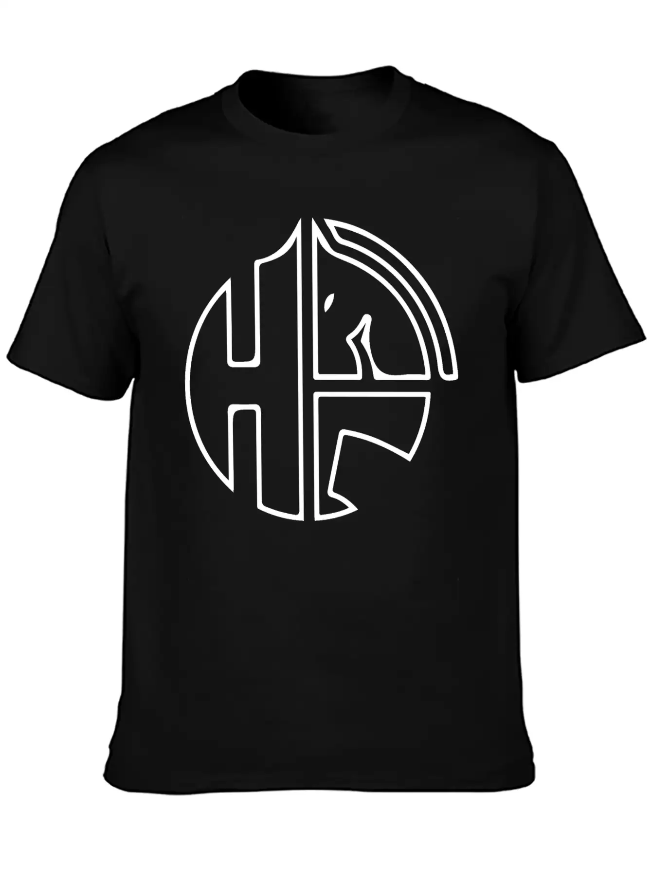 Horse Design With Letter H Classic Cotton Tee – Unisex Comfort For Any Season