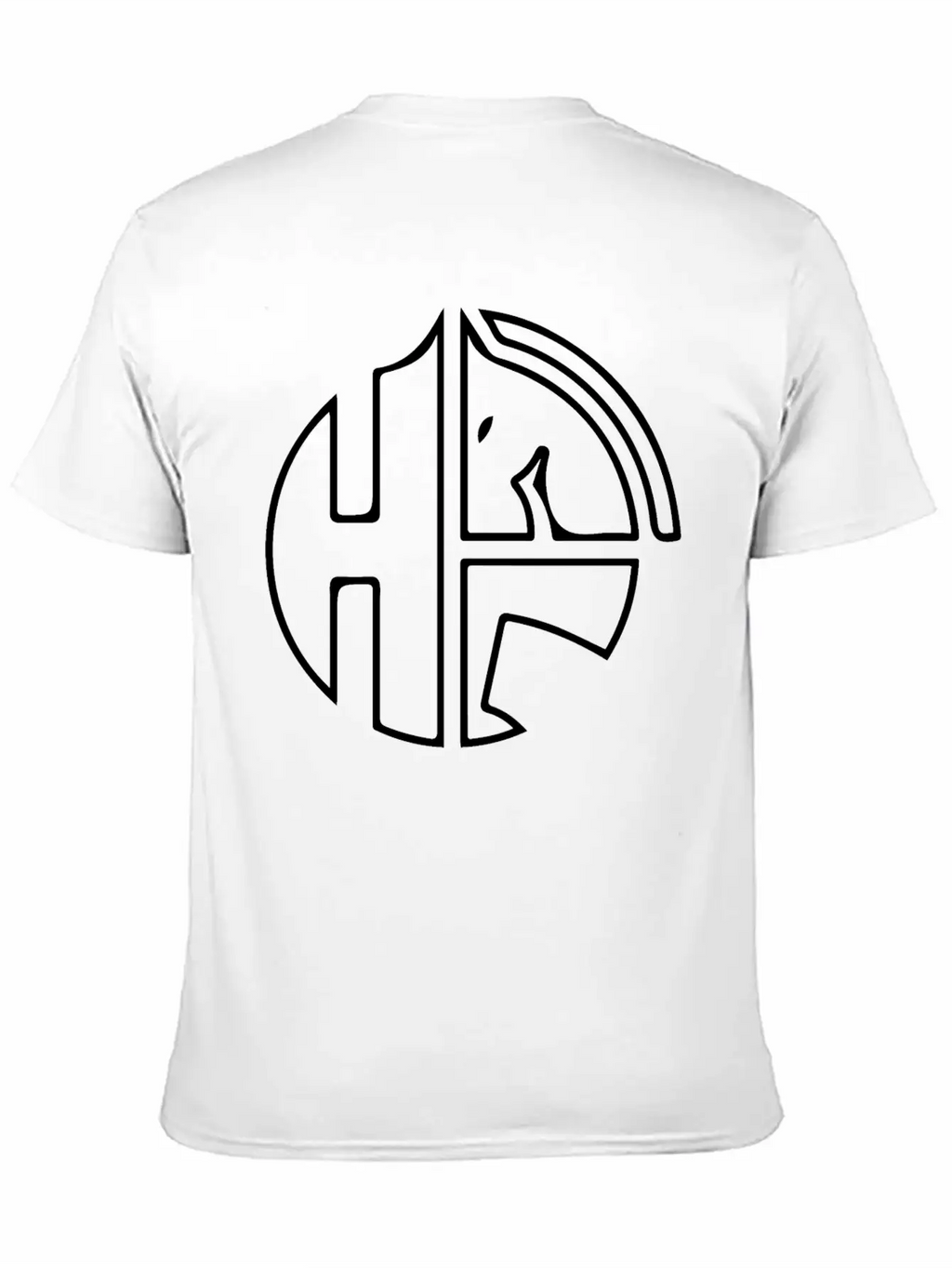 Horse Design With Letter H Classic Cotton Tee – Unisex Comfort For Any Season