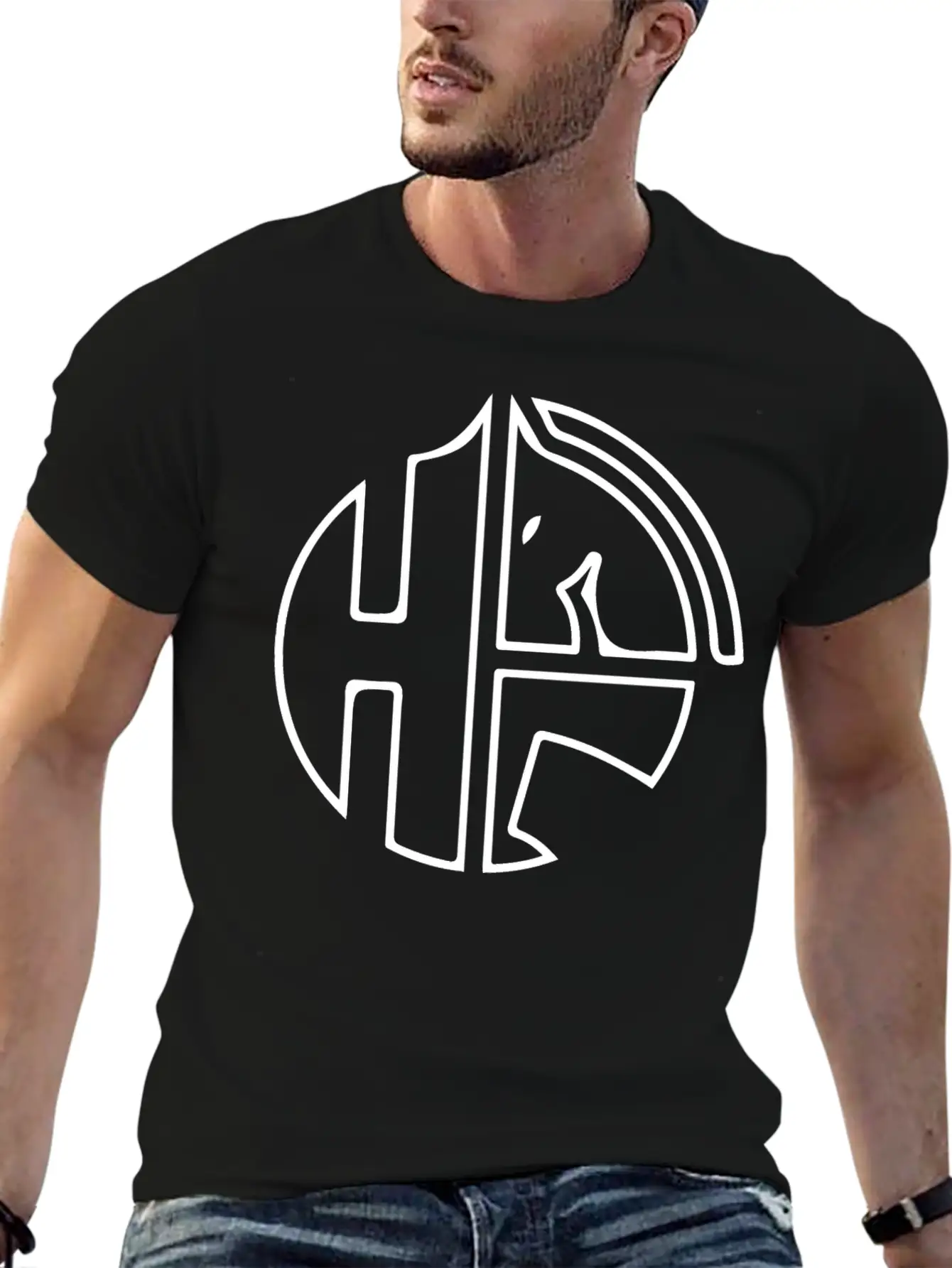 Horse Design With Letter H Classic Cotton Tee – Unisex Comfort For Any Season