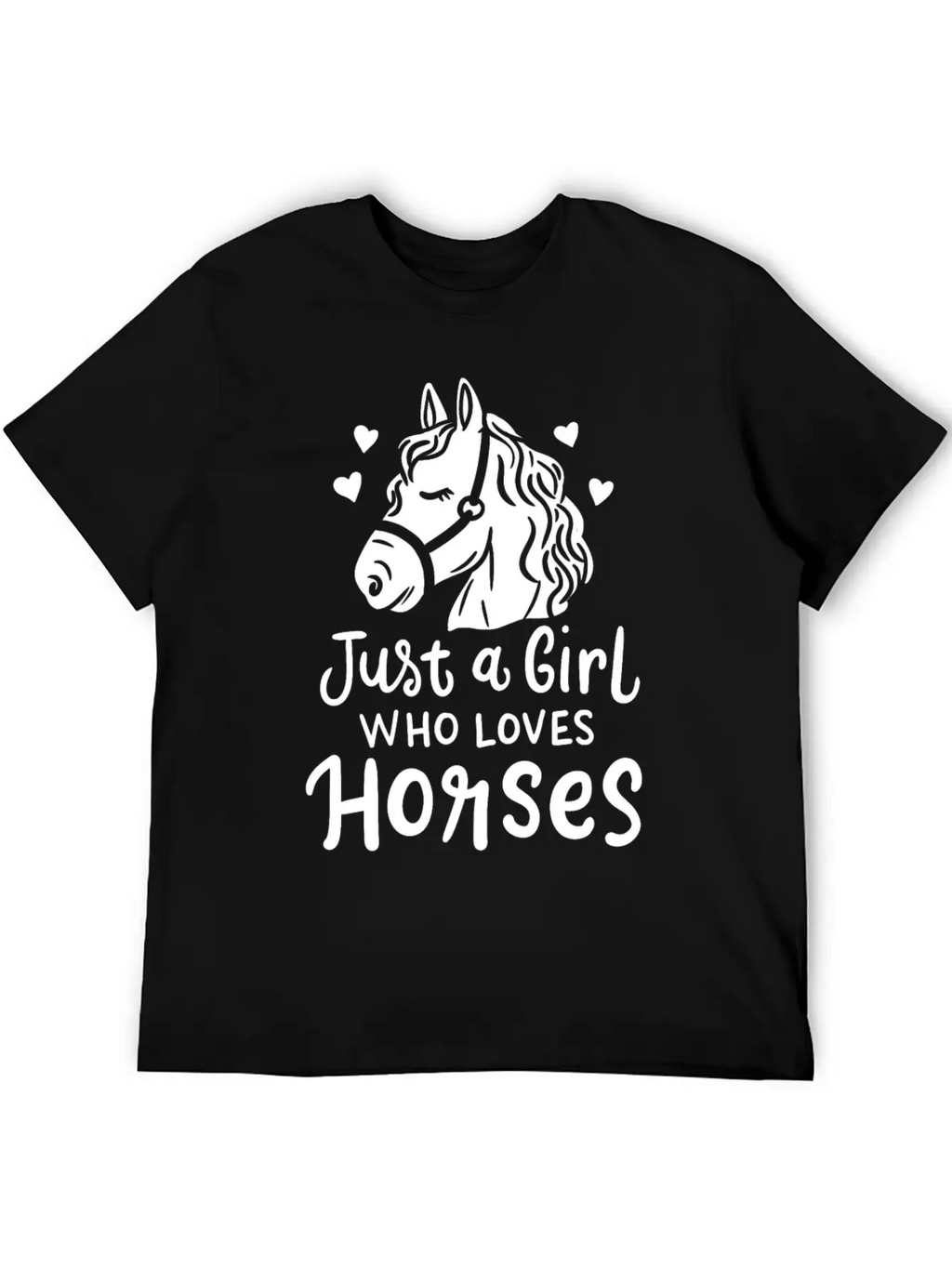 Horse Equestrian Relaxed Everyday Tee – Lightweight And Durable Cotton