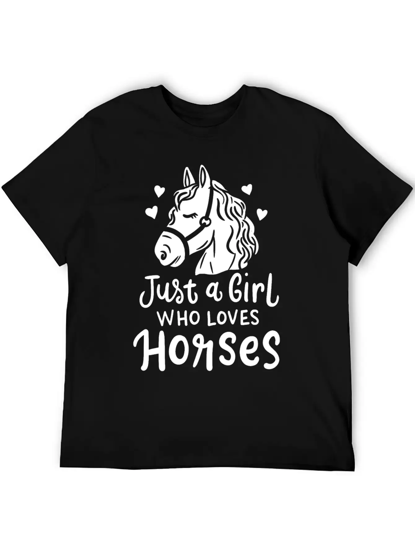 Horse Equestrian Relaxed Everyday Tee – Lightweight And Durable Cotton