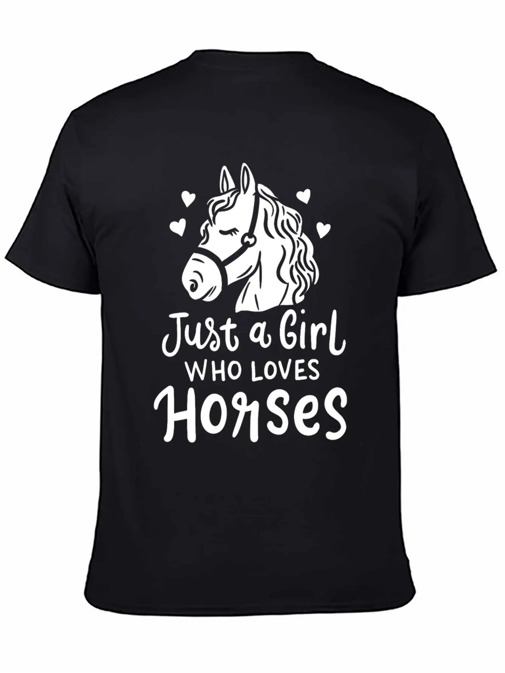 Horse Equestrian Relaxed Everyday Tee – Lightweight And Durable Cotton