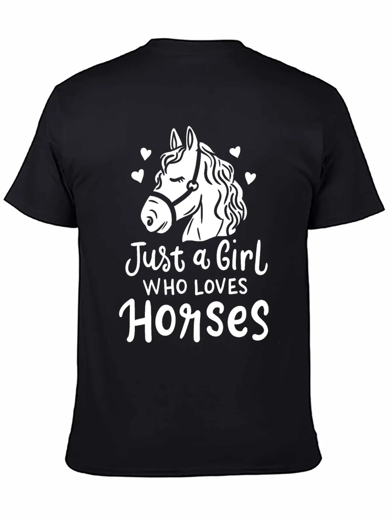 Horse Equestrian Relaxed Everyday Tee – Lightweight And Durable Cotton