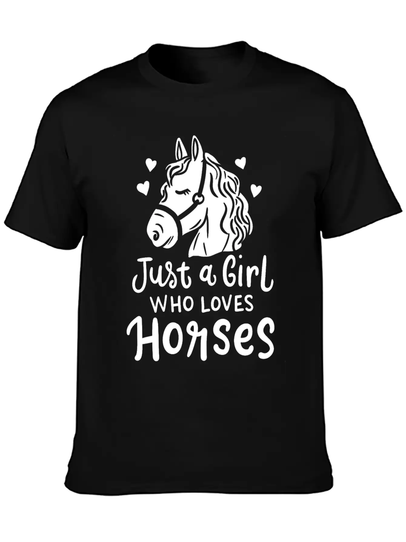 Horse Equestrian Relaxed Everyday Tee – Lightweight And Durable Cotton