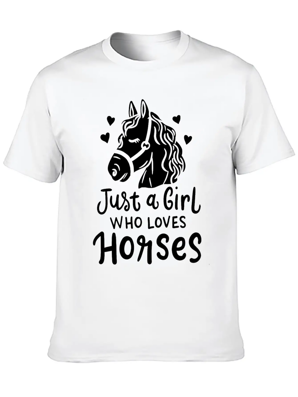 Horse Equestrian Relaxed Everyday Tee – Lightweight And Durable Cotton