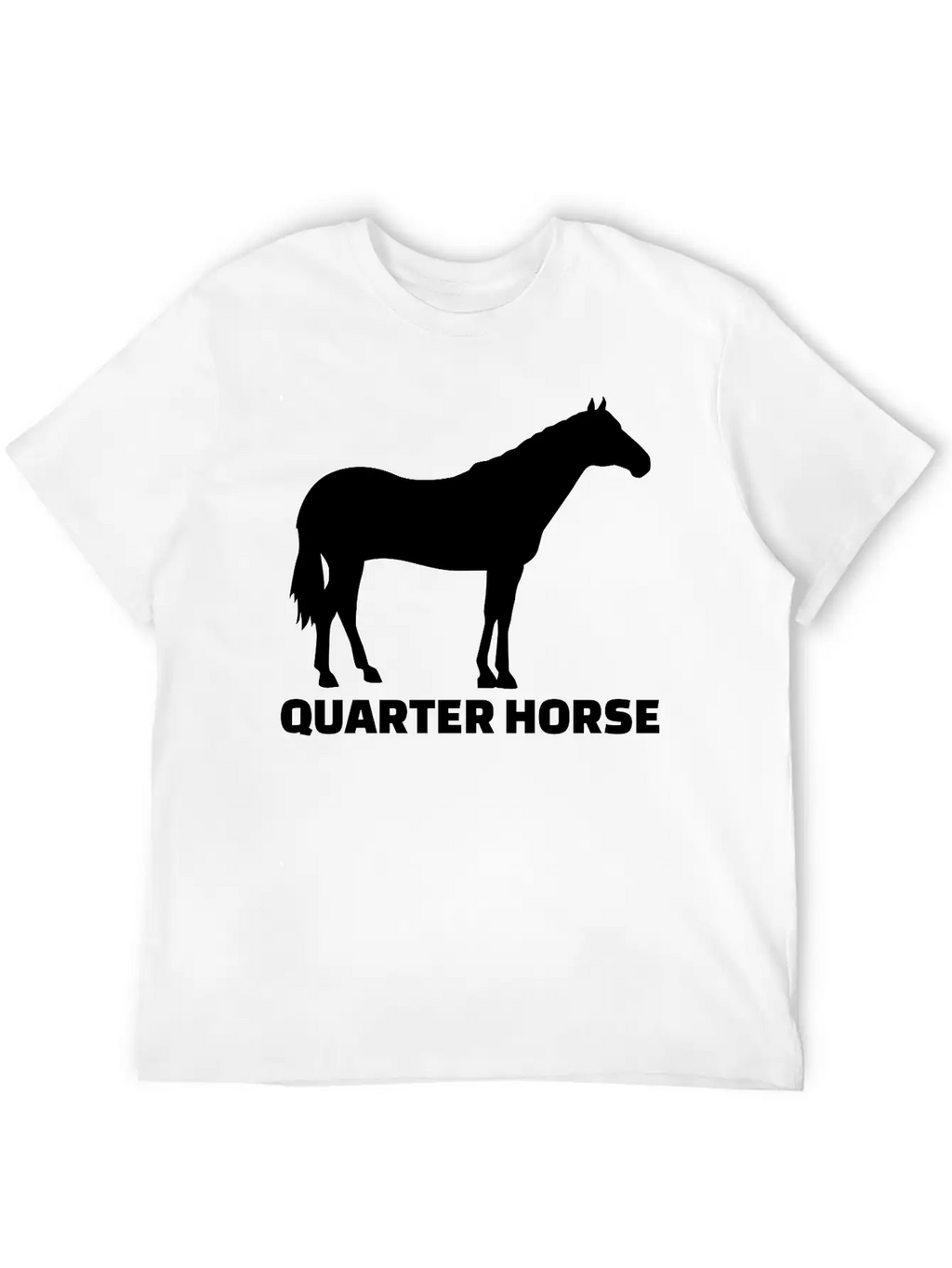 Horse Essential Cotton Tee For Daily Outfits – Unisex Style