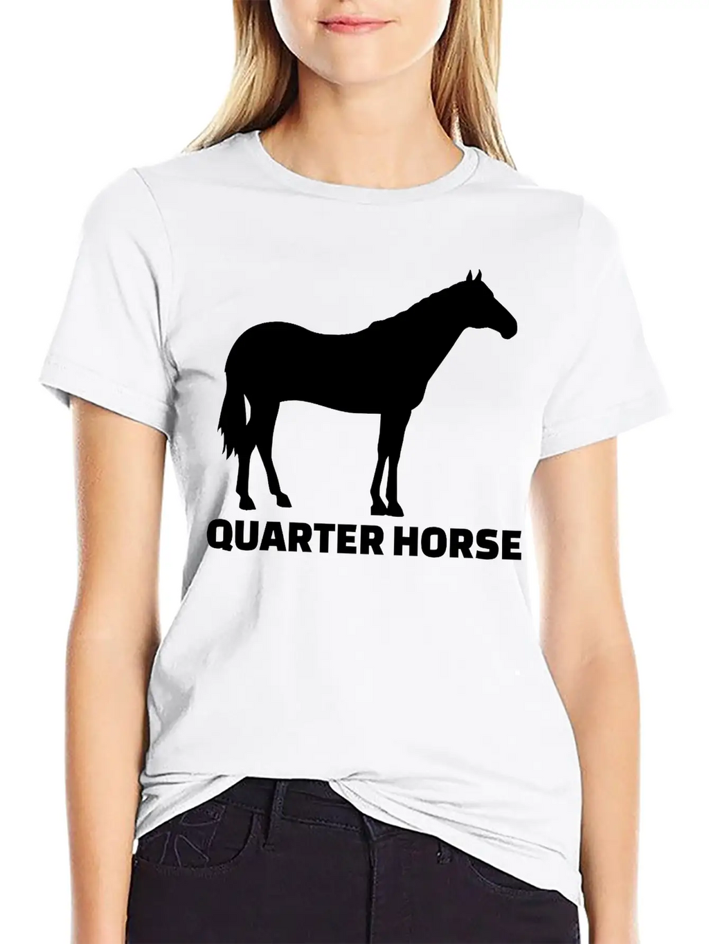 Horse Essential Cotton Tee For Daily Outfits – Unisex Style