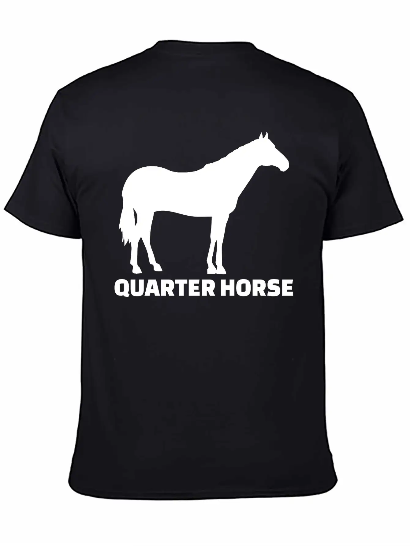 Horse Essential Cotton Tee For Daily Outfits – Unisex Style