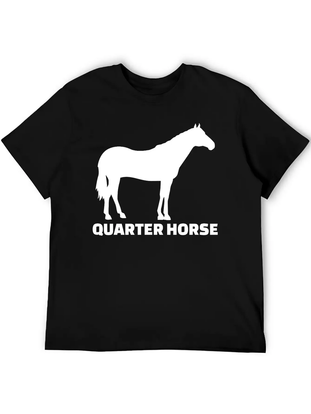 Horse Essential Cotton Tee For Daily Outfits – Unisex Style