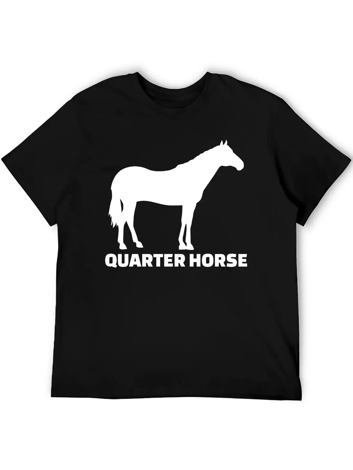 Horse Essential Cotton Tee For Daily Outfits – Unisex Style