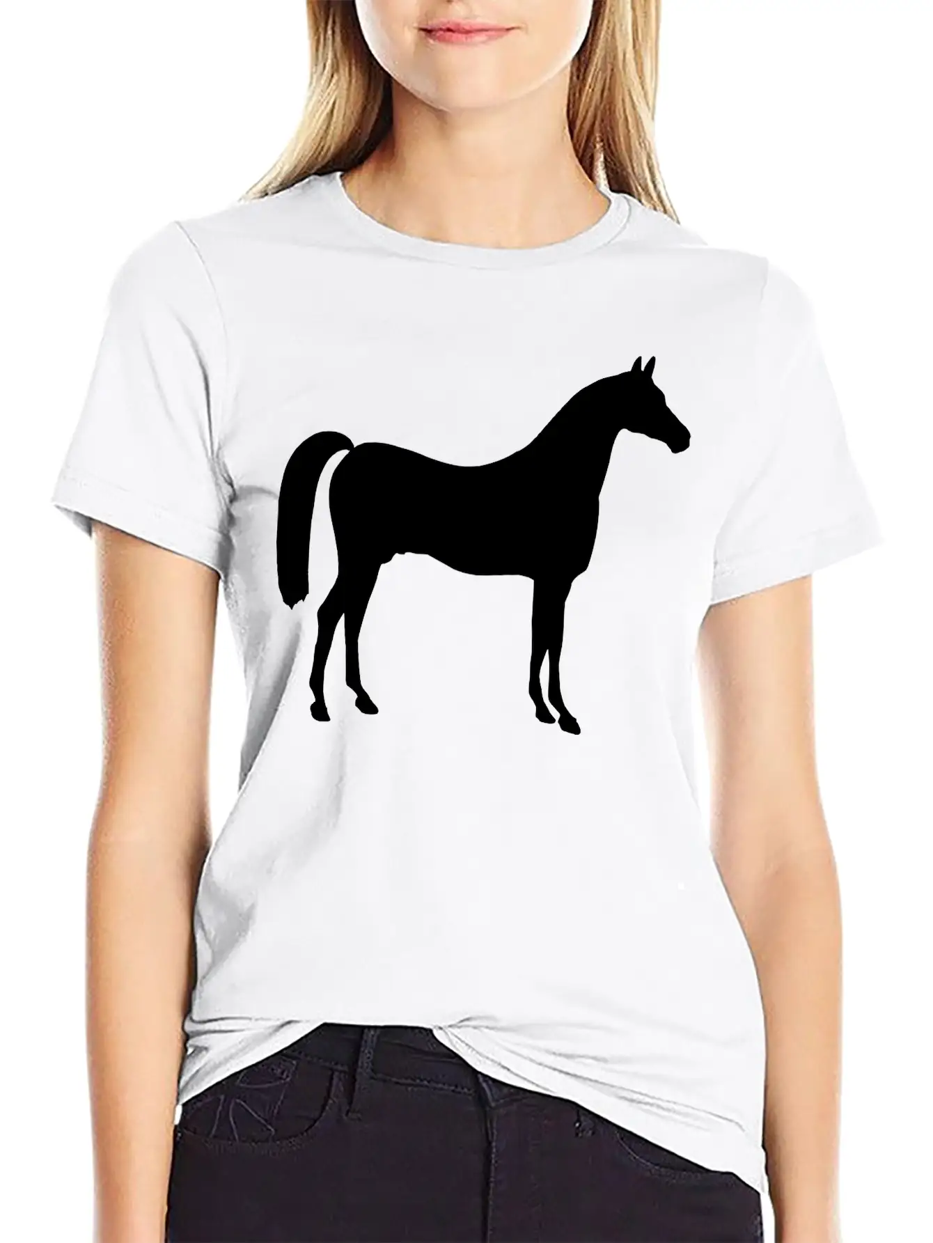 Horse Essential Unisex Summer Tee – Soft Cotton Casual Fit
