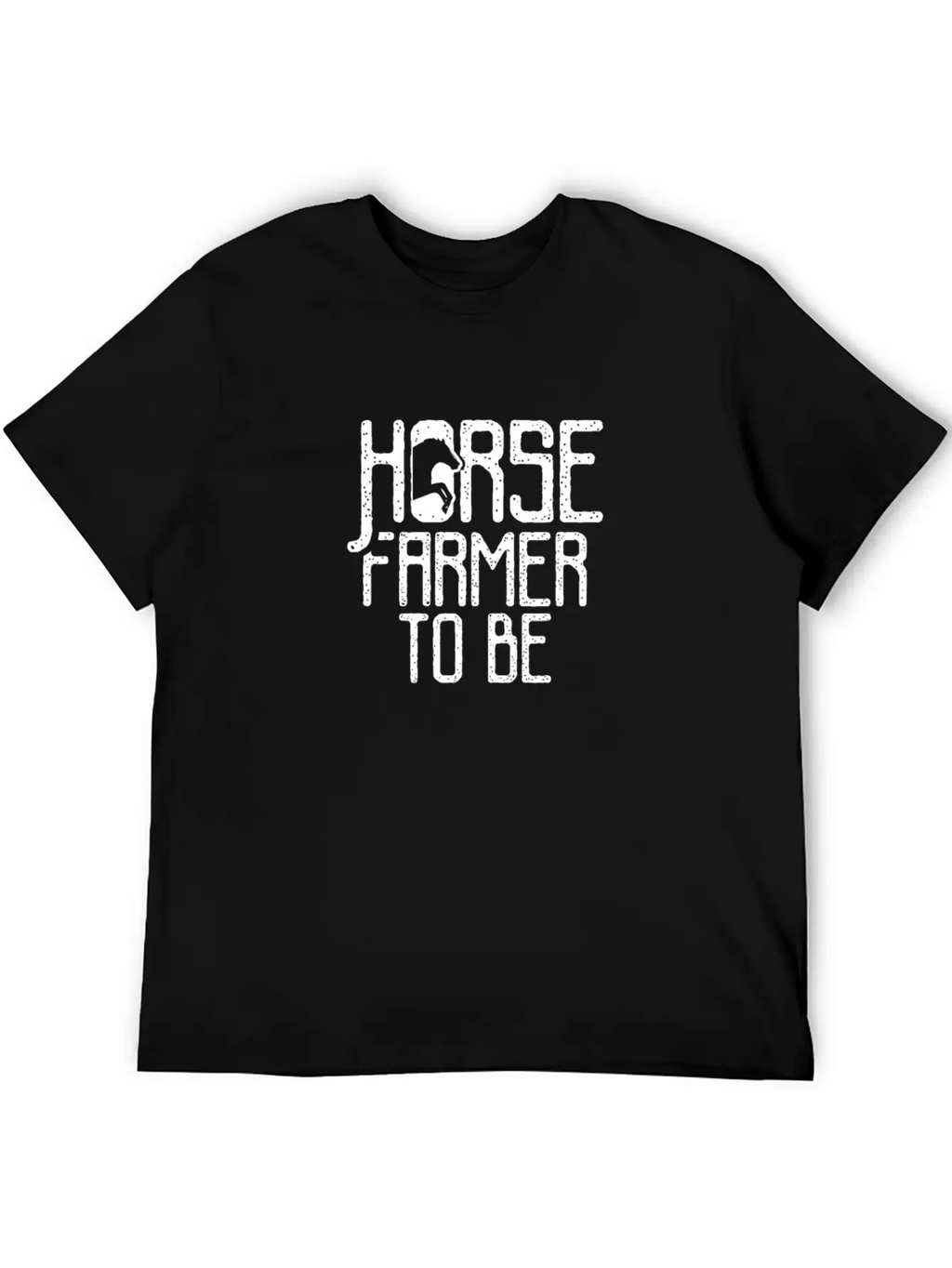 Horse Farmer To Be Horses Farming Breeder Basic Graphic T-Shirt – Daily Comfort In Soft Cotton