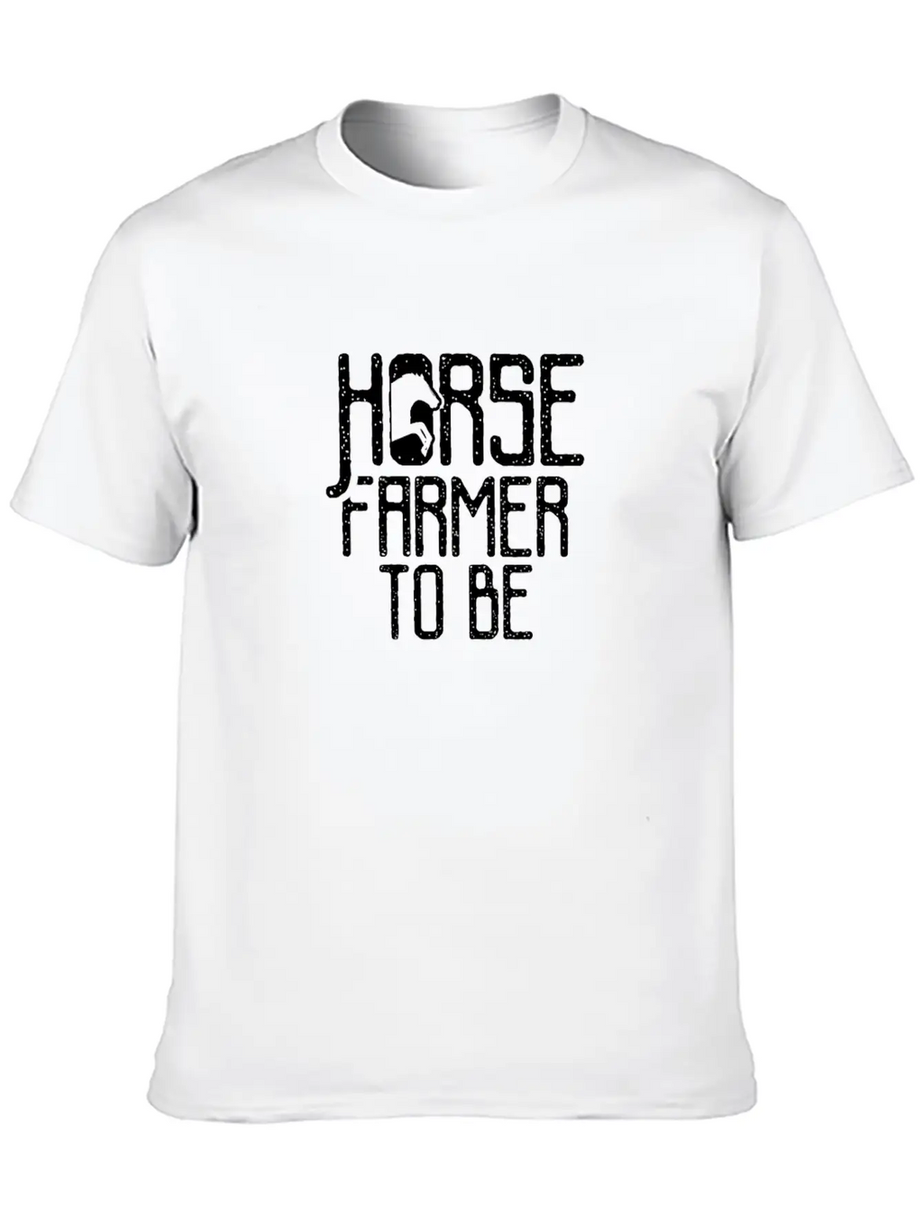 Horse Farmer To Be Horses Farming Breeder Basic Graphic T-Shirt – Daily Comfort In Soft Cotton
