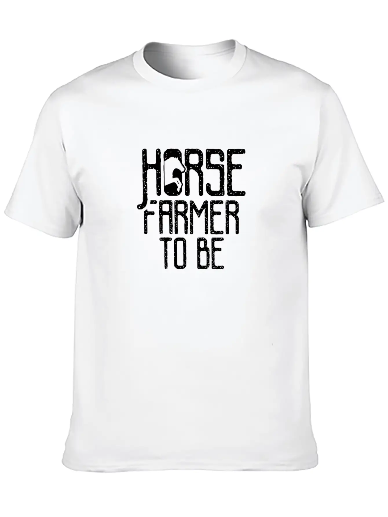 Horse Farmer To Be Horses Farming Breeder Basic Graphic T-Shirt – Daily Comfort In Soft Cotton