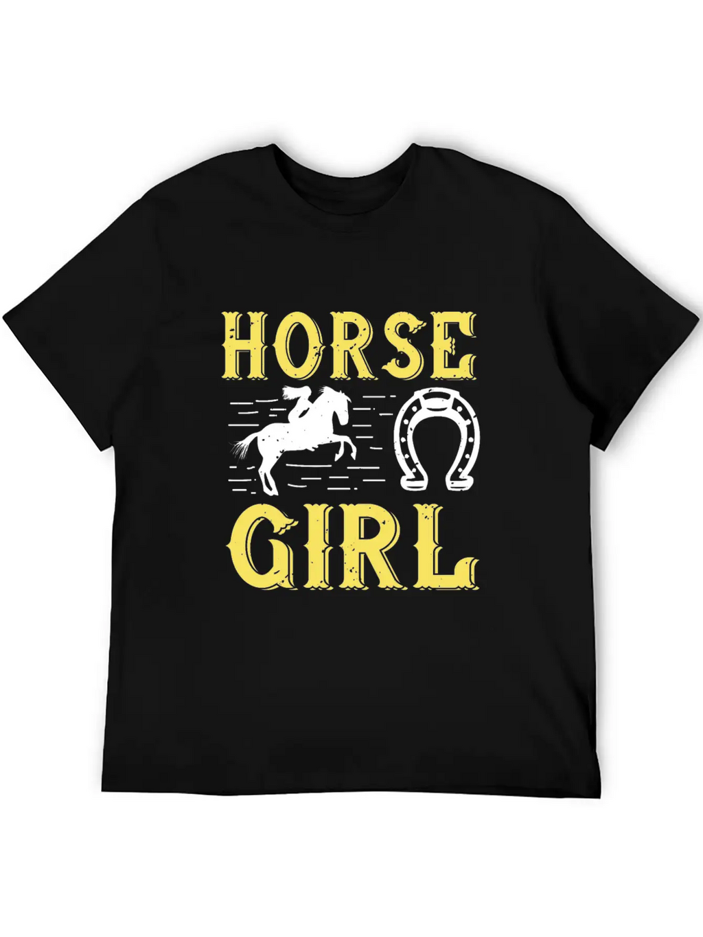 Horse Girl Relaxed Everyday Tee – Lightweight And Durable Cotton