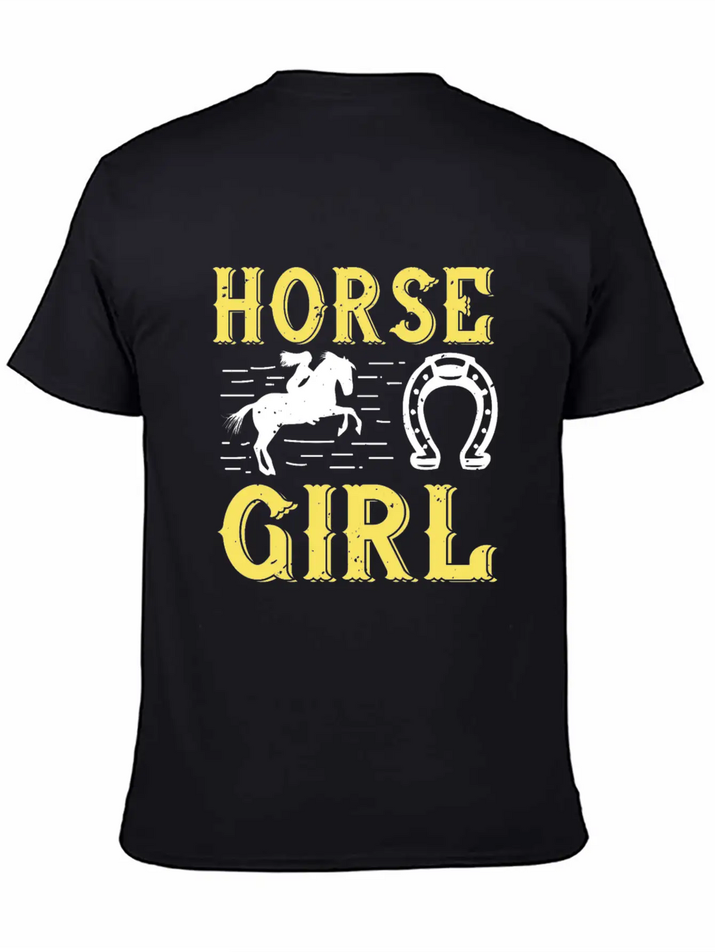 Horse Girl Relaxed Everyday Tee – Lightweight And Durable Cotton