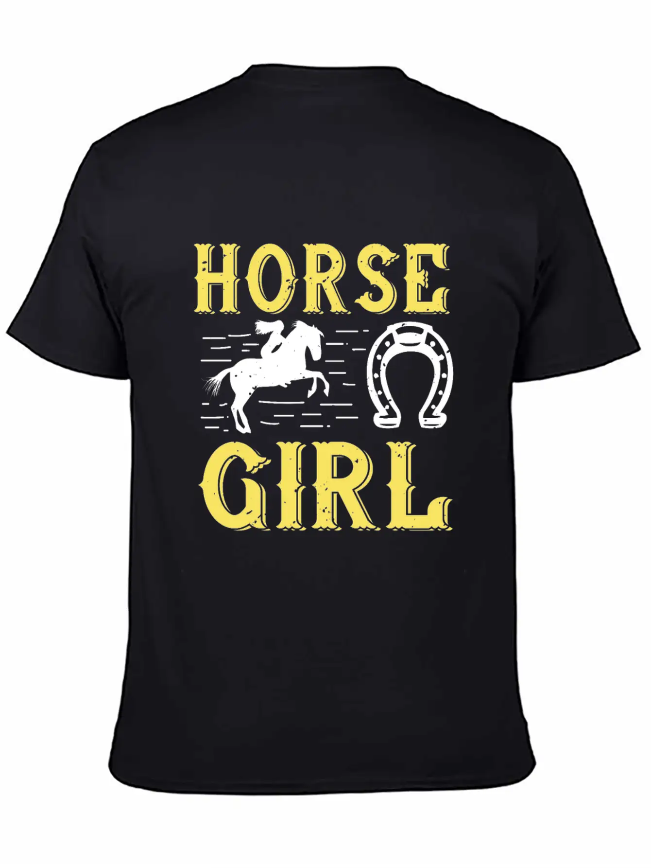 Horse Girl Relaxed Everyday Tee – Lightweight And Durable Cotton