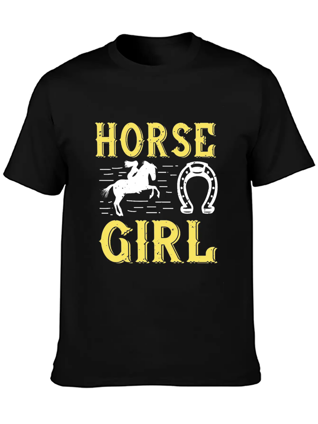 Horse Girl Relaxed Everyday Tee – Lightweight And Durable Cotton