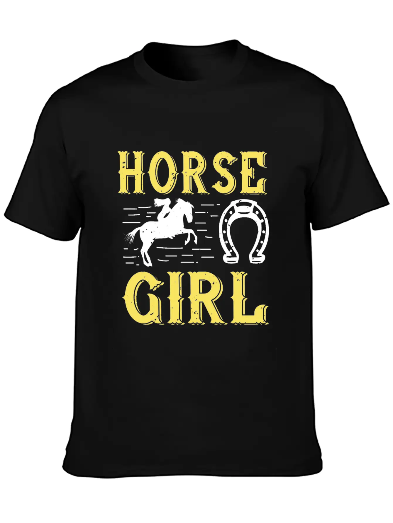 Horse Girl Relaxed Everyday Tee – Lightweight And Durable Cotton