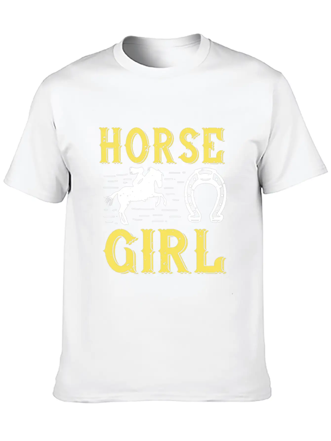 Horse Girl Relaxed Everyday Tee – Lightweight And Durable Cotton