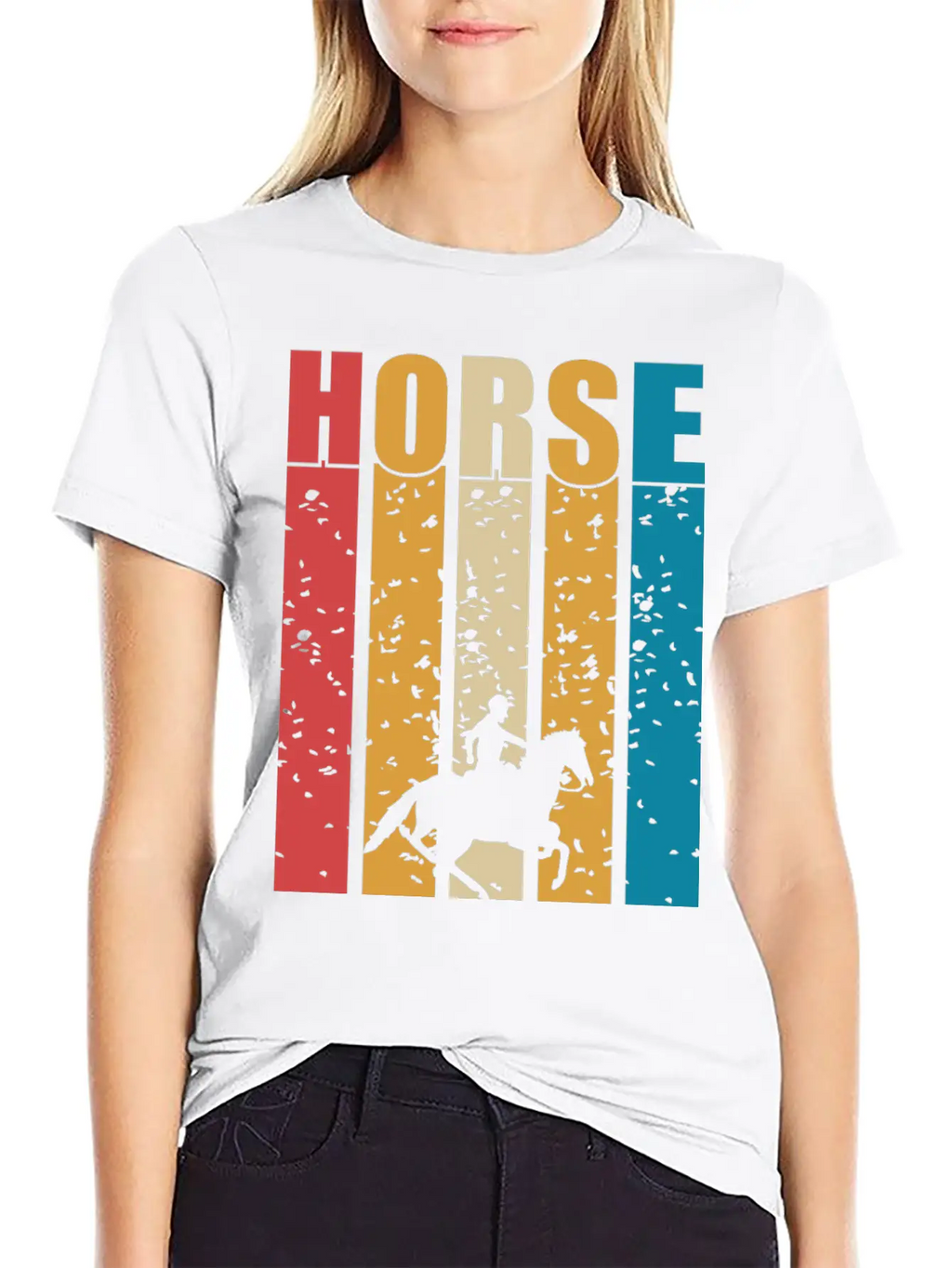 Horse Give Me Confidence Classic Cotton Tee – Unisex Comfort For Any Season