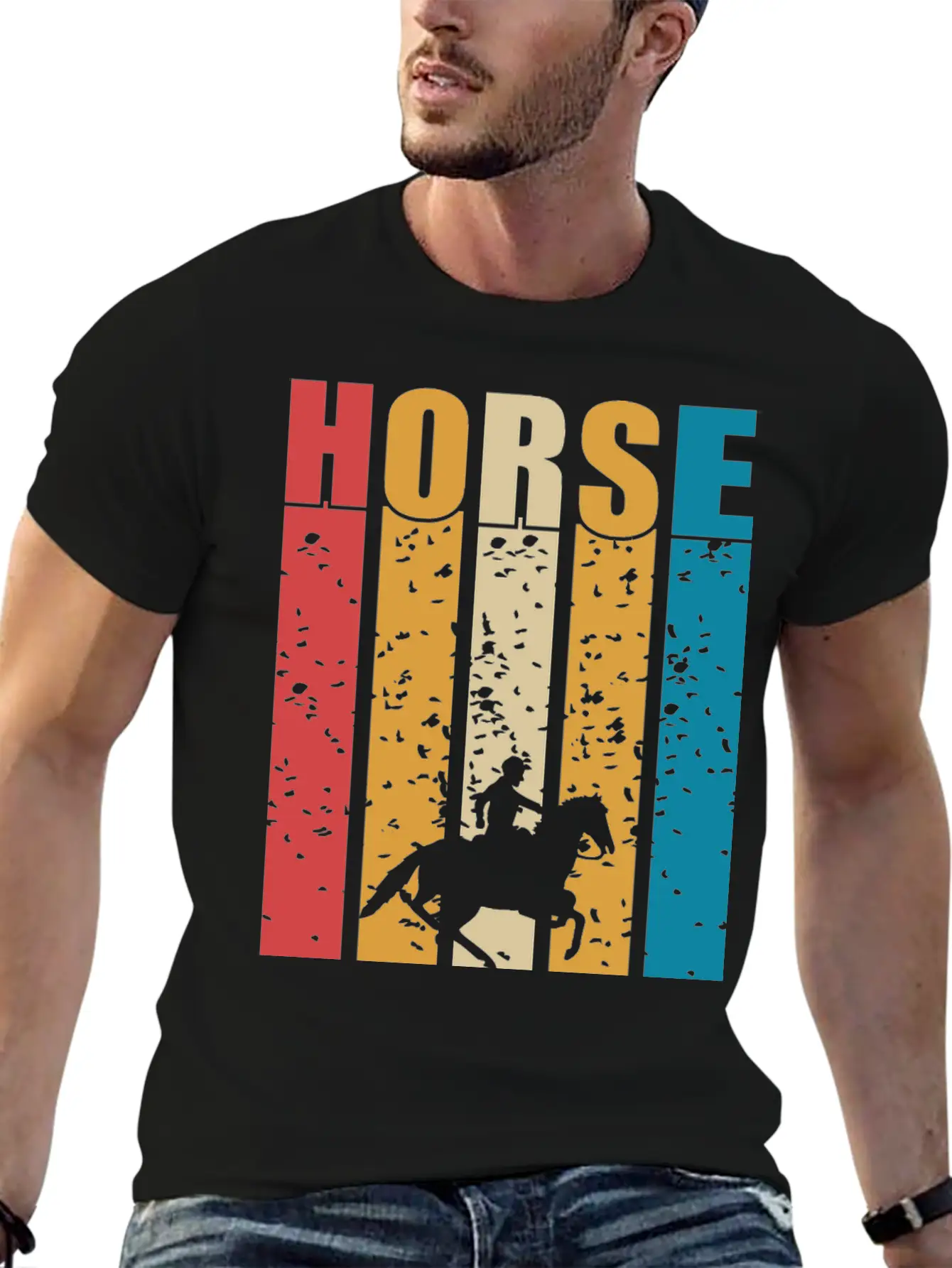 Horse Give Me Confidence Classic Cotton Tee – Unisex Comfort For Any Season