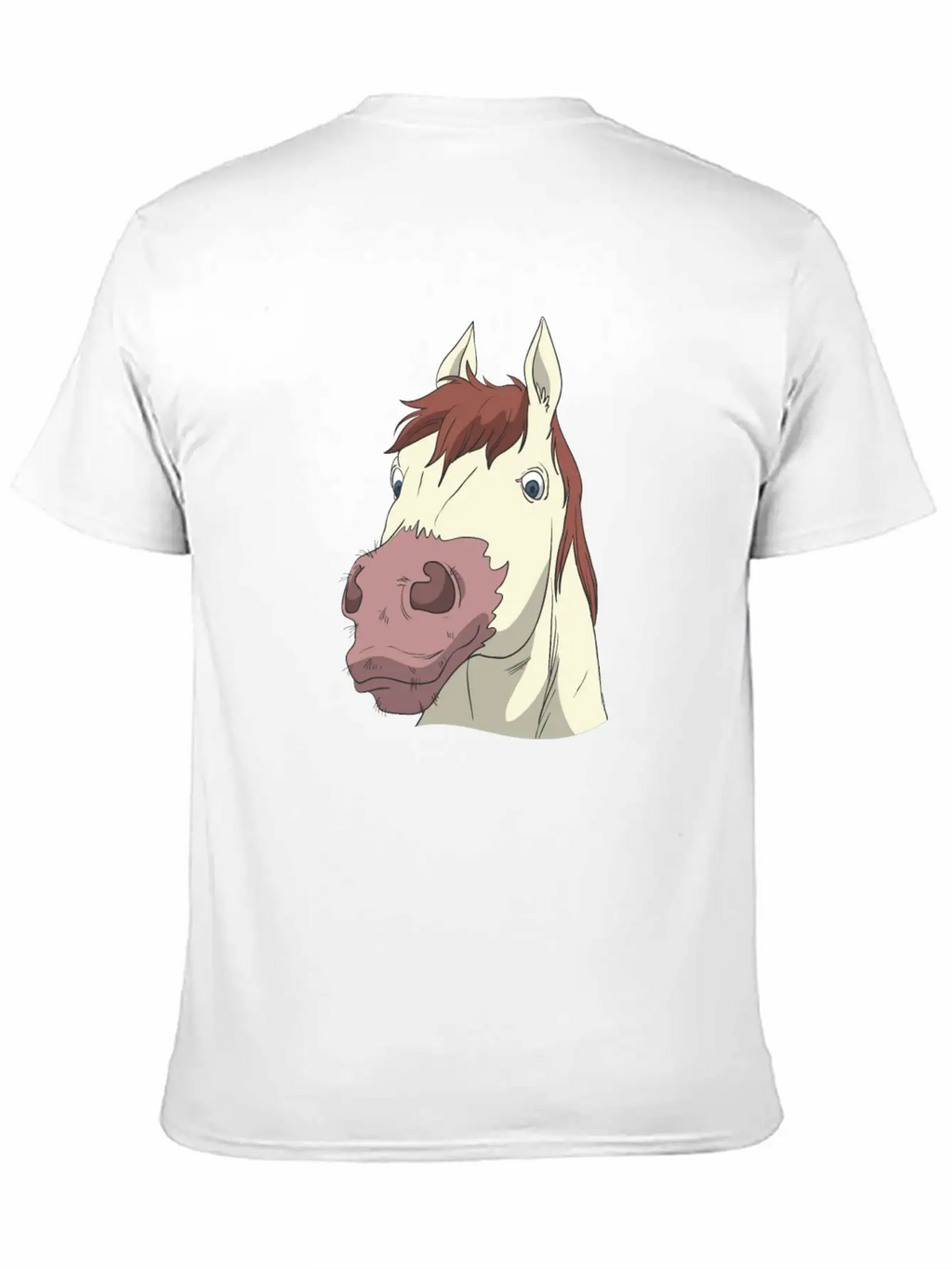 Horse Head Classic Cotton Tee – Unisex Comfort For Any Season