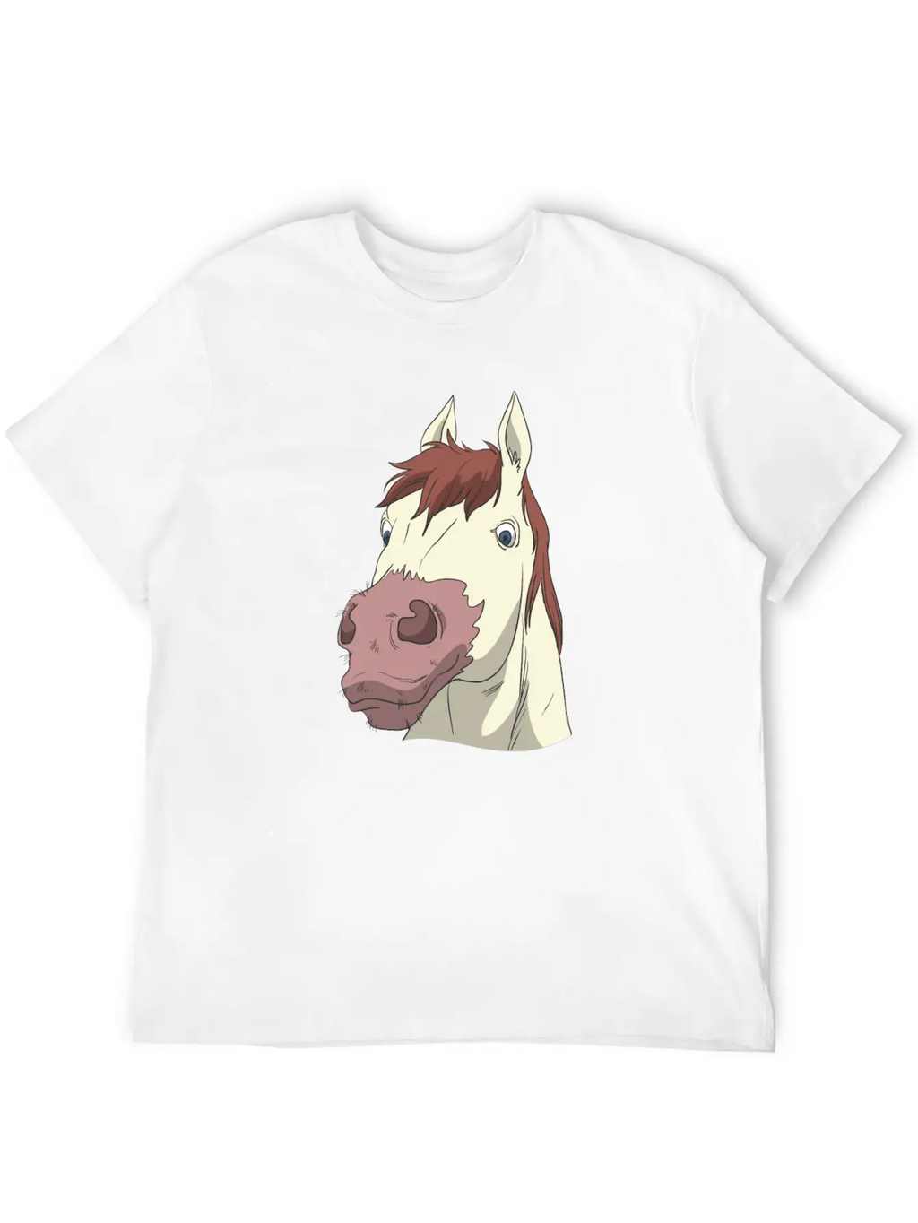 Horse Head Classic Cotton Tee – Unisex Comfort For Any Season