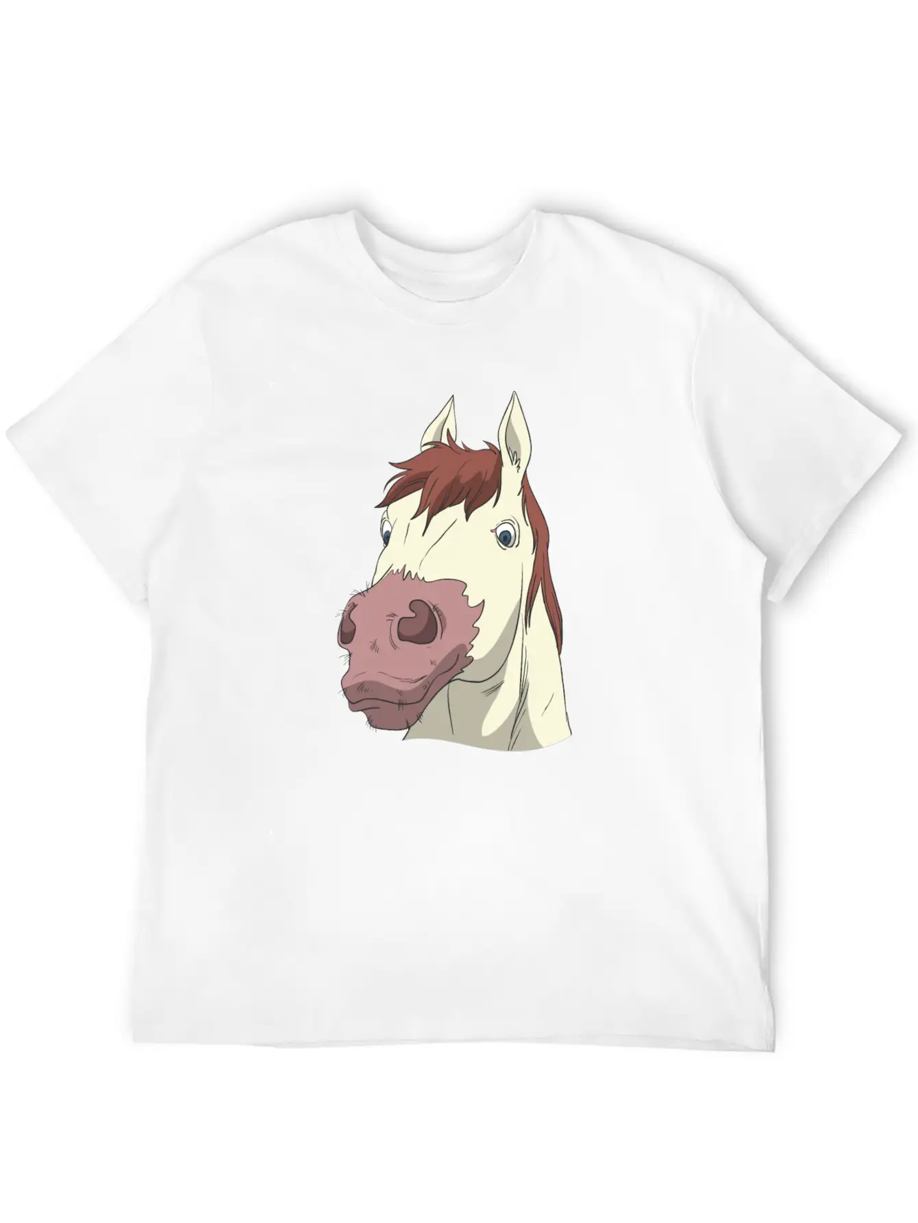 Horse Head Classic Cotton Tee – Unisex Comfort For Any Season